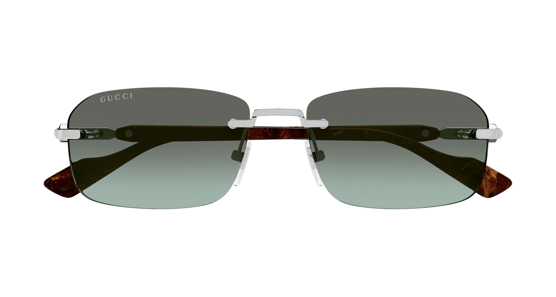 Translation missing: es.seo.product.type.gafas-de-sol gucci gg1221s 008 plateado square masculino talla 56mm - Translation missing: es.seo.product.alt.imagen-secundaria