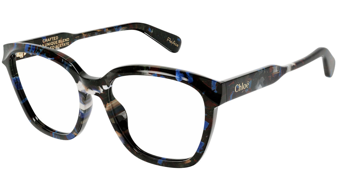 Translation missing: es.seo.product.type.gafas-graduadas chloé ch0265o 004 azul round/oval/panthos femenino talla 54mm - Translation missing: es.seo.product.alt.imagen-principal
