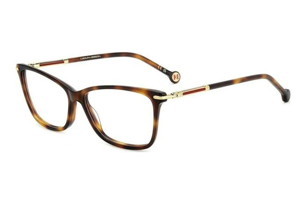 Translation missing: es.seo.product.type.gafas-graduadas carolina herrera her 0271 086 havana rectangular femenino talla 56mm - Translation missing: es.seo.product.alt.imagen-principal