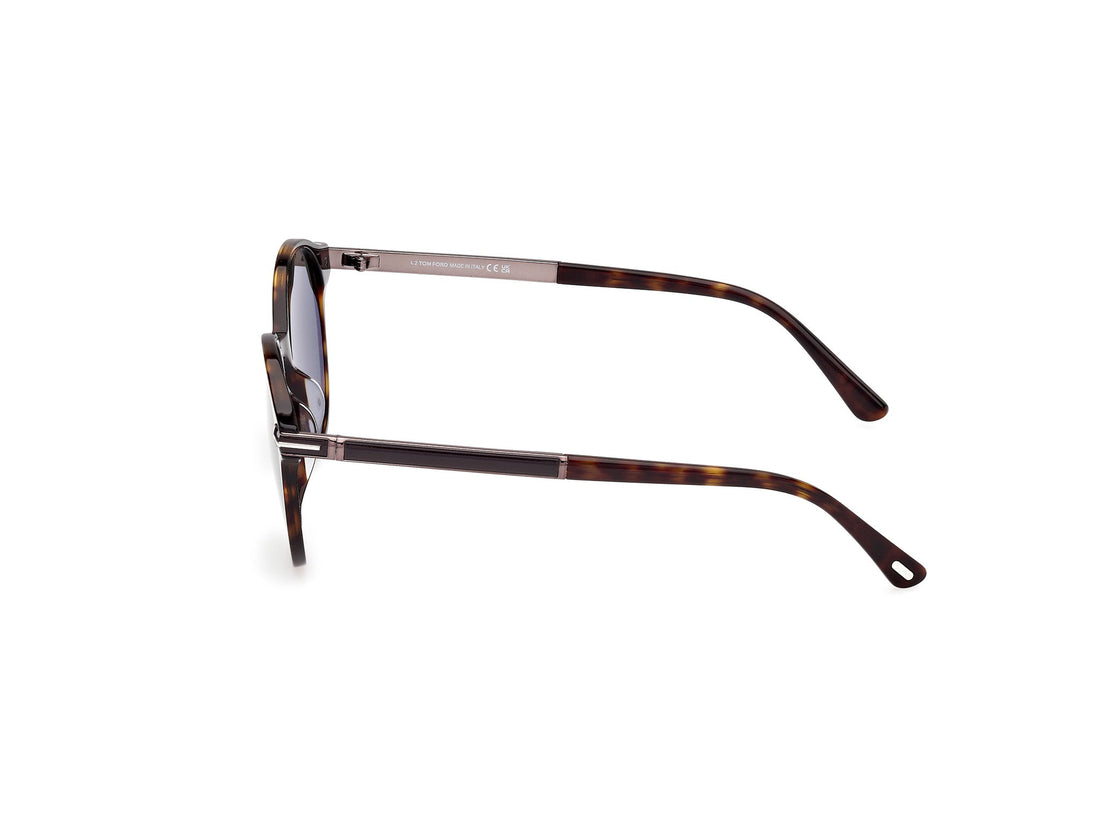 Translation missing: es.seo.product.type.gafas-de-sol tom ford ft1184 araki 52n havana round masculino talla 52mm - Translation missing: es.seo.product.alt.imagen-secundaria