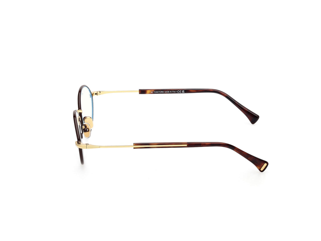 Translation missing: es.seo.product.type.gafas-graduadas tom ford ft5973-b 050 marron round masculino talla 49mm - Translation missing: es.seo.product.alt.imagen-secundaria