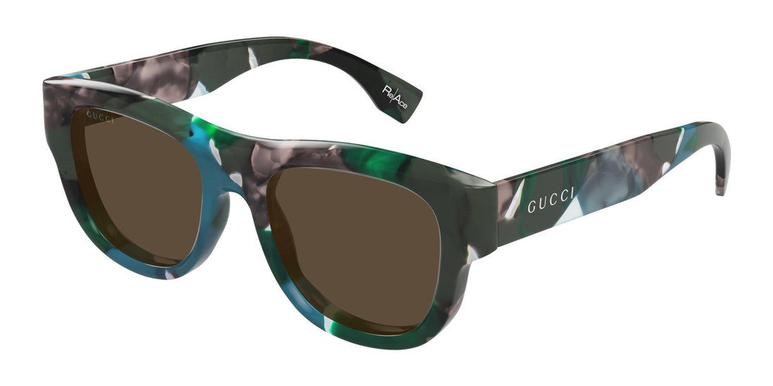 Translation missing: es.seo.product.type.gafas-de-sol gucci gg1750s 001 verde rectangular / squared masculino talla 51mm - Translation missing: es.seo.product.alt.imagen-principal
