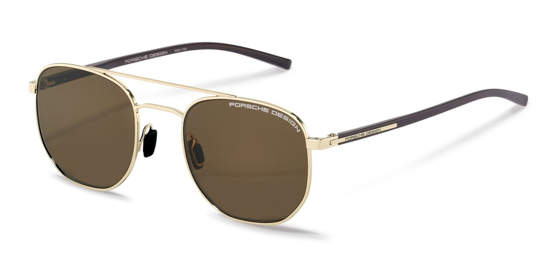 Translation missing: es.seo.product.type.gafas-de-sol porsche design porsche p8695 b dorado geometric unisex talla 51mm - Translation missing: es.seo.product.alt.imagen-principal