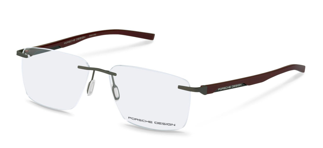 Translation missing: es.seo.product.type.gafas-graduadas porsche design porsche p8748 c0s2 gris square masculino talla 57mm - Translation missing: es.seo.product.alt.imagen-principal