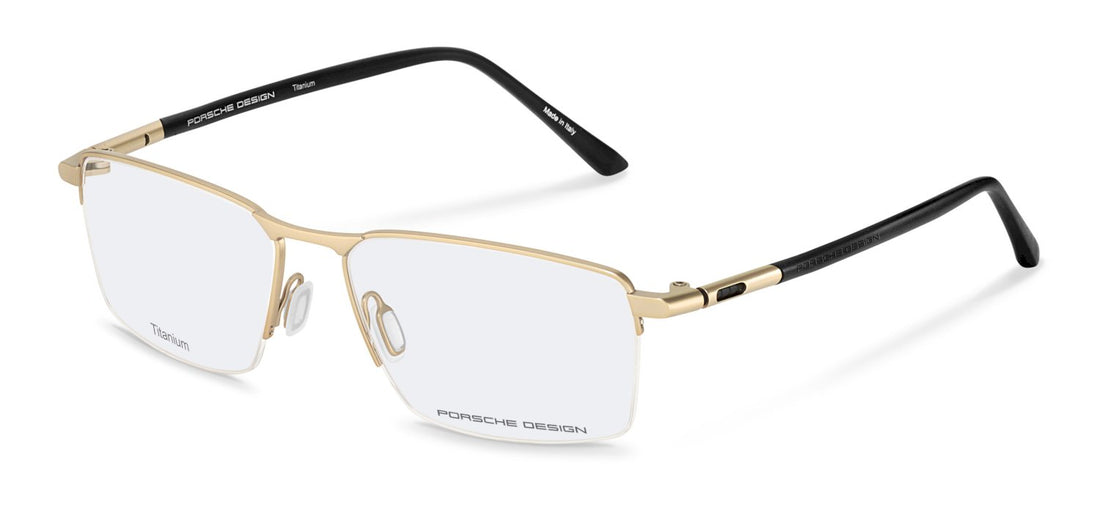Translation missing: es.seo.product.type.gafas-graduadas porsche design porsche p8765 d000 dorado square masculino talla 57mm - Translation missing: es.seo.product.alt.imagen-principal