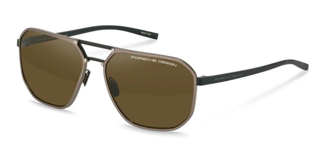 Translation missing: es.seo.product.type.gafas-de-sol porsche design porsche p8971 d604 marron square masculino talla 61mm - Translation missing: es.seo.product.alt.imagen-principal