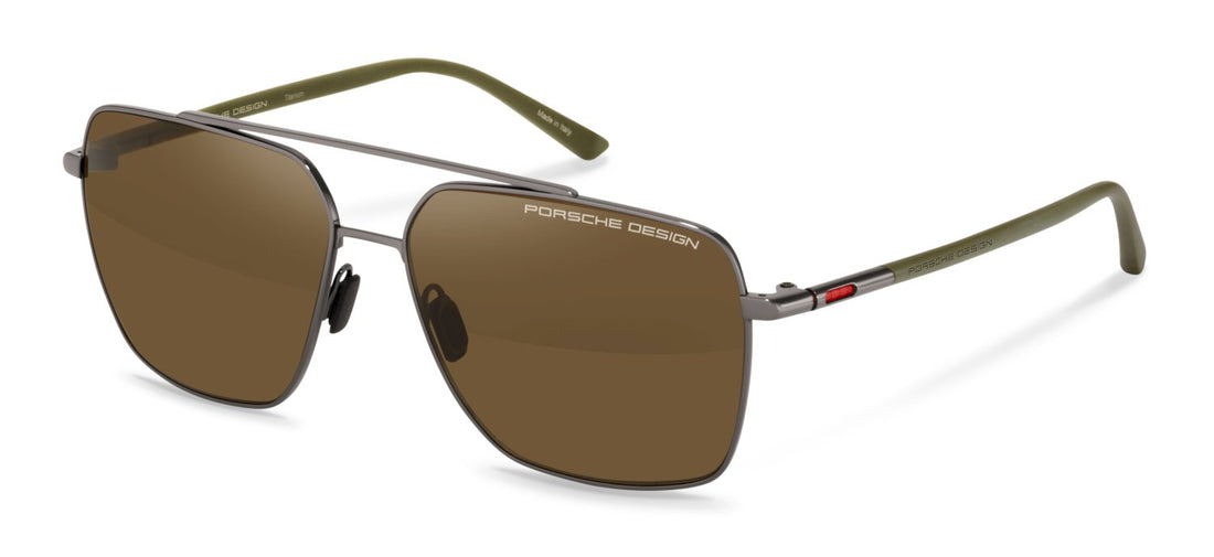 Translation missing: es.seo.product.type.gafas-de-sol porsche design porsche p8974 b604 gris square masculino talla 61mm - Translation missing: es.seo.product.alt.imagen-principal