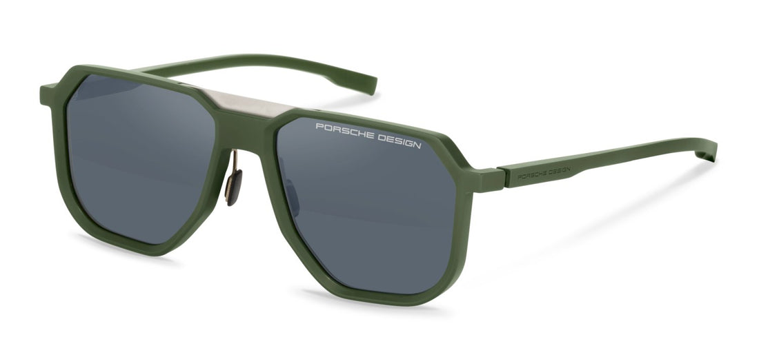 Translation missing: es.seo.product.type.gafas-de-sol porsche design porsche p8980 b187 verde square masculino talla 58mm - Translation missing: es.seo.product.alt.imagen-principal