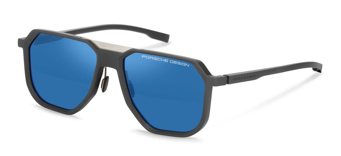 Translation missing: es.seo.product.type.gafas-de-sol porsche design porsche p8980 d195 gris square masculino talla 58mm - Translation missing: es.seo.product.alt.imagen-principal