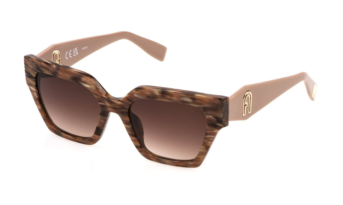 Translation missing: es.seo.product.type.gafas-de-sol furla sfu811 06yh marron square femenino talla 54mm - Translation missing: es.seo.product.alt.imagen-principal