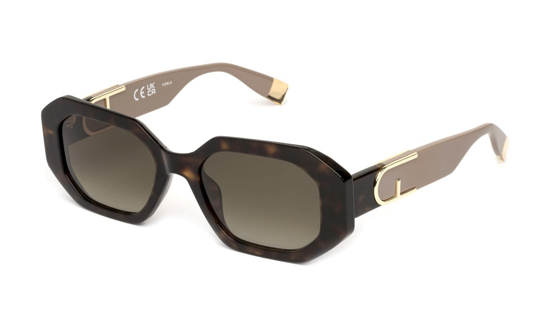 Translation missing: es.seo.product.type.gafas-de-sol furla sfu815v 0706 havana square femenino talla 54mm - Translation missing: es.seo.product.alt.imagen-principal