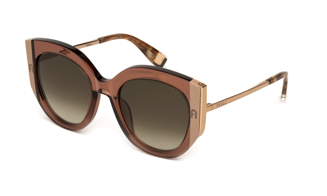 Translation missing: es.seo.product.type.gafas-de-sol furla sfu820 0805 marron rounded femenino talla 53mm - Translation missing: es.seo.product.alt.imagen-principal