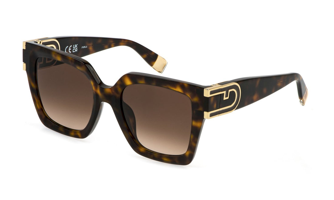 Translation missing: es.seo.product.type.gafas-de-sol furla sfu878 02bl havana square femenino talla 52mm - Translation missing: es.seo.product.alt.imagen-principal