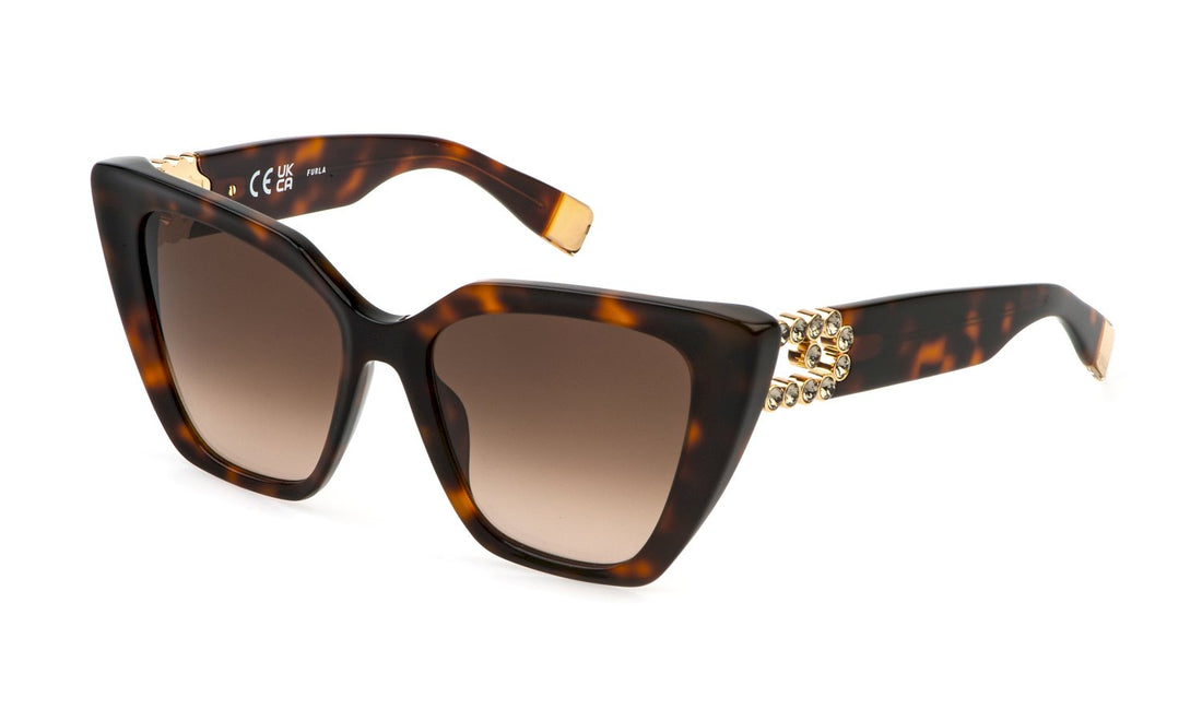 Translation missing: es.seo.product.type.gafas-de-sol furla sfu879s 0752 havana butterfly femenino talla 54mm - Translation missing: es.seo.product.alt.imagen-principal