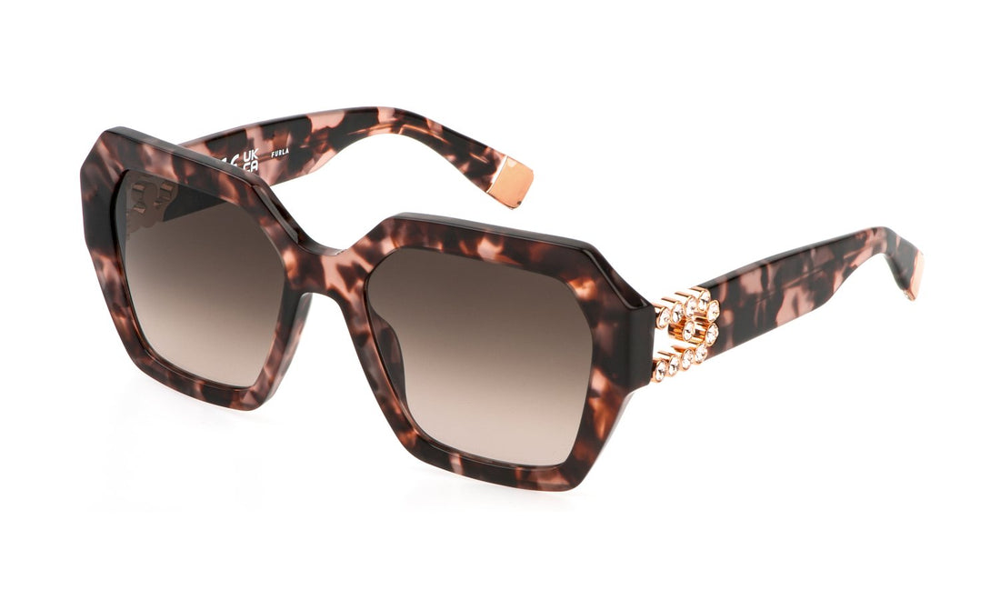 Translation missing: es.seo.product.type.gafas-de-sol furla sfu880s 0xap marron geometric femenino talla 55mm - Translation missing: es.seo.product.alt.imagen-principal
