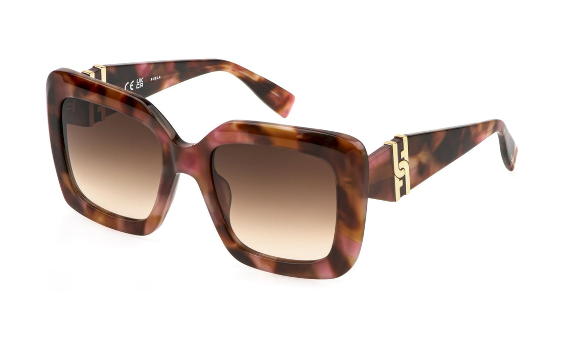 Translation missing: es.seo.product.type.gafas-de-sol furla sfu883 01gq havana square femenino talla 53mm - Translation missing: es.seo.product.alt.imagen-principal