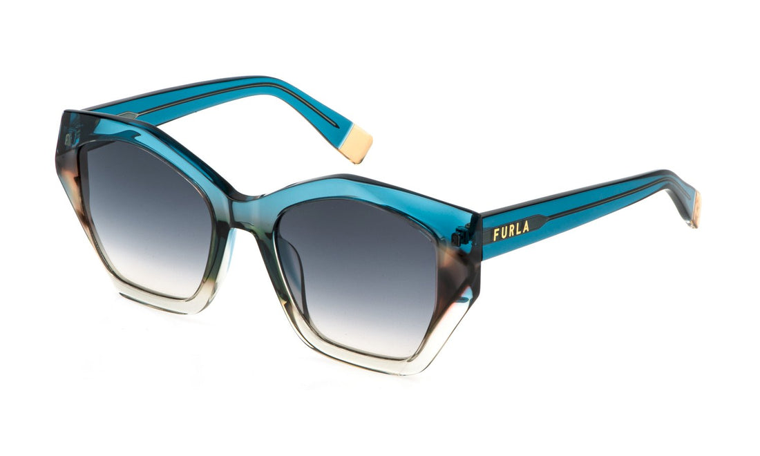 Translation missing: es.seo.product.type.gafas-de-sol furla sfu885v 0blv azul geometric femenino talla 54mm - Translation missing: es.seo.product.alt.imagen-principal