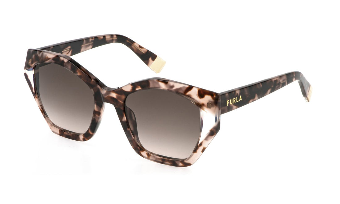 Translation missing: es.seo.product.type.gafas-de-sol furla sfu885v 0xap marron geometric femenino talla 54mm - Translation missing: es.seo.product.alt.imagen-principal