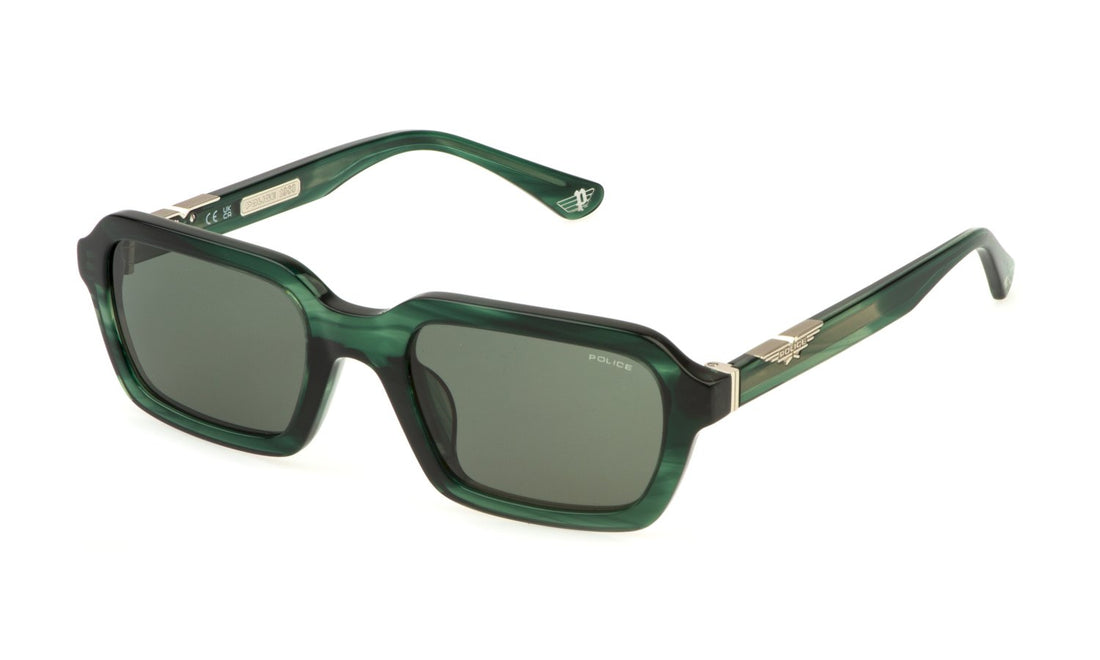 Translation missing: es.seo.product.type.gafas-de-sol police spll14 09n6 verde square masculino talla 53mm - Translation missing: es.seo.product.alt.imagen-principal