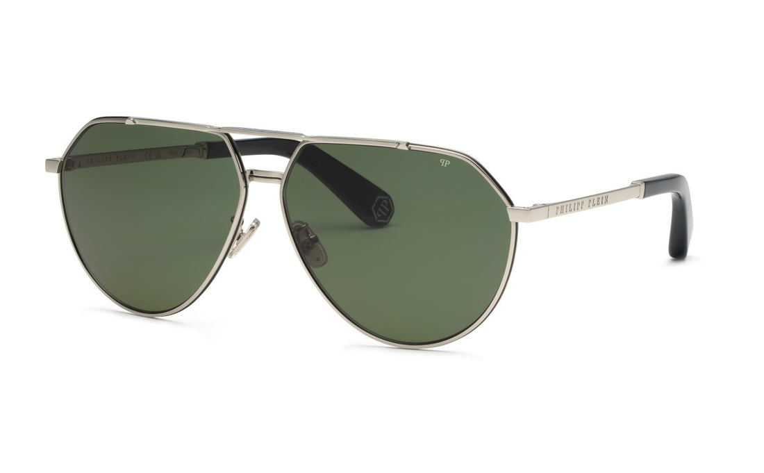 Translation missing: es.seo.product.type.gafas-de-sol philipp plein spp007v 583v negro geometric masculino talla 64mm - Translation missing: es.seo.product.alt.imagen-principal