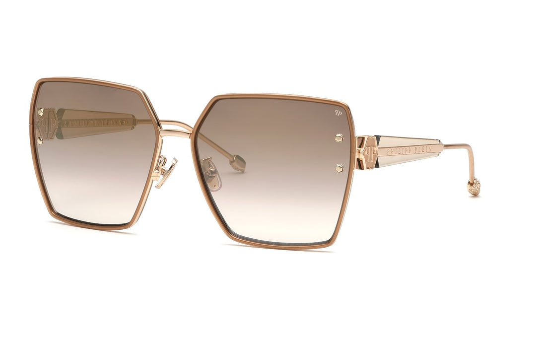 Translation missing: es.seo.product.type.gafas-de-sol philipp plein spp122w 300g dorado geometric femenino talla 65mm - Translation missing: es.seo.product.alt.imagen-principal