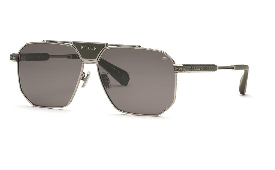 Translation missing: es.seo.product.type.gafas-de-sol philipp plein spp152m 0508 rutenio geometric masculino talla 63mm - Translation missing: es.seo.product.alt.imagen-principal