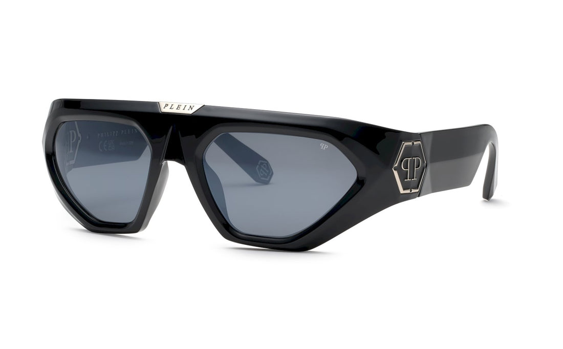 Translation missing: es.seo.product.type.gafas-de-sol philipp plein spp153 z42x negro shield masculino talla 58mm - Translation missing: es.seo.product.alt.imagen-principal