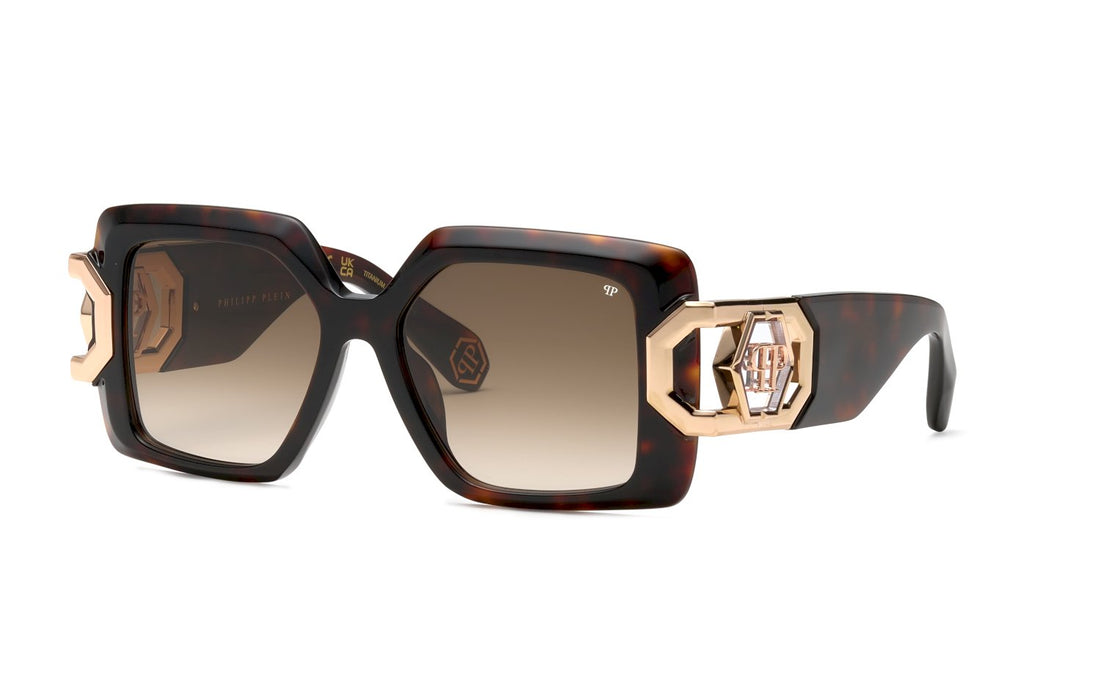 Translation missing: es.seo.product.type.gafas-de-sol philipp plein spp159 0722 havana geometric femenino talla 52mm - Translation missing: es.seo.product.alt.imagen-principal