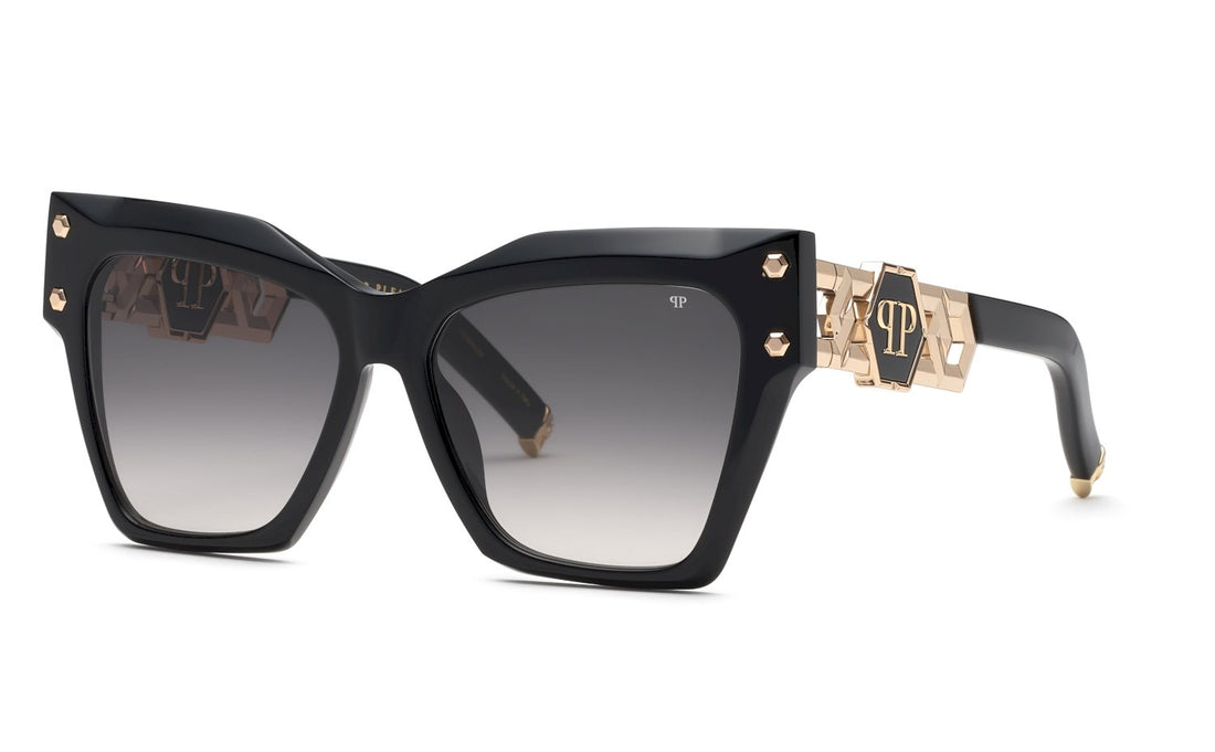 Translation missing: es.seo.product.type.gafas-de-sol philipp plein spp175s 0700 negro square femenino talla 57mm - Translation missing: es.seo.product.alt.imagen-principal