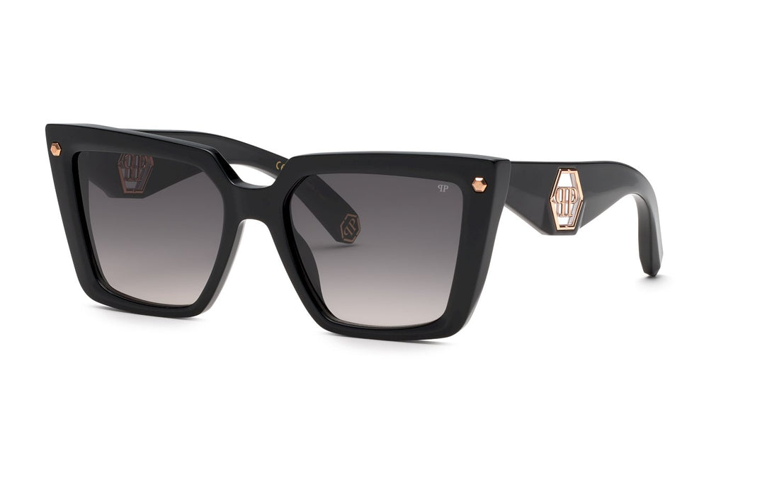 Translation missing: es.seo.product.type.gafas-de-sol philipp plein spp178 0700 negro square femenino talla 56mm - Translation missing: es.seo.product.alt.imagen-principal