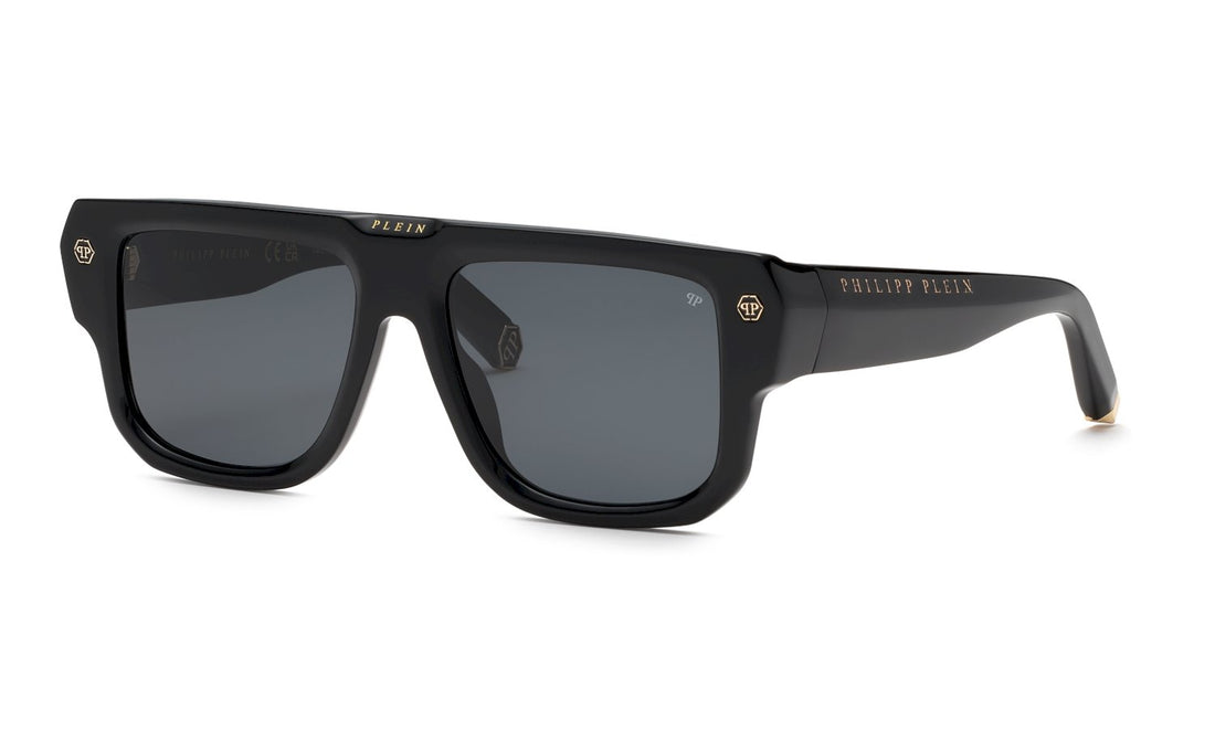 Translation missing: es.seo.product.type.gafas-de-sol philipp plein spp179 0700 negro square masculino talla 55mm - Translation missing: es.seo.product.alt.imagen-principal