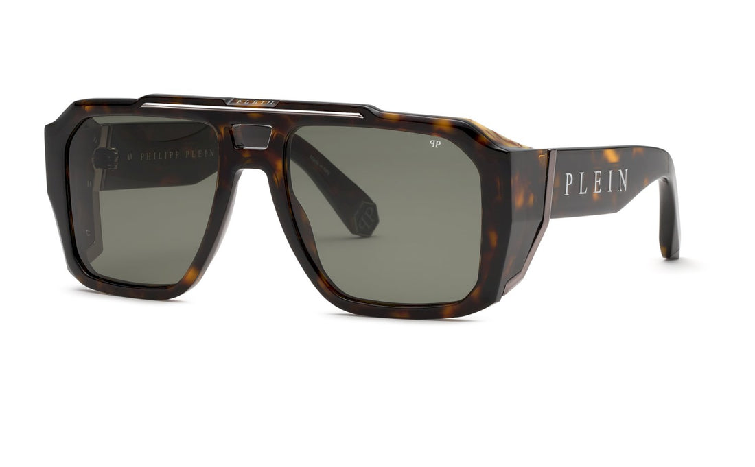 Translation missing: es.seo.product.type.gafas-de-sol philipp plein spp184m 0722 havana geometric masculino talla 57mm - Translation missing: es.seo.product.alt.imagen-principal