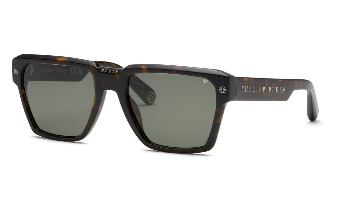 Translation missing: es.seo.product.type.gafas-de-sol philipp plein spp201v 0722 havana geometric masculino talla 58mm - Translation missing: es.seo.product.alt.imagen-principal
