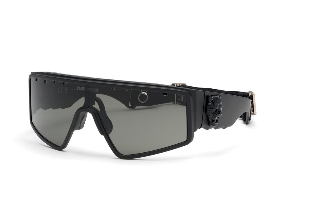 Translation missing: es.seo.product.type.gafas-de-sol philipp plein sport ssp007v 0u28 negro shield masculino talla 99mm - Translation missing: es.seo.product.alt.imagen-principal