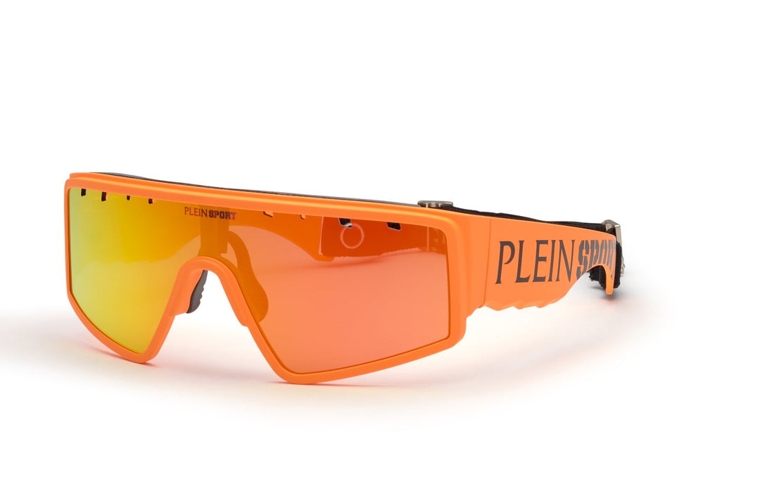 Translation missing: es.seo.product.type.gafas-de-sol philipp plein sport ssp007 b55a naranja shield masculino talla 99mm - Translation missing: es.seo.product.alt.imagen-principal