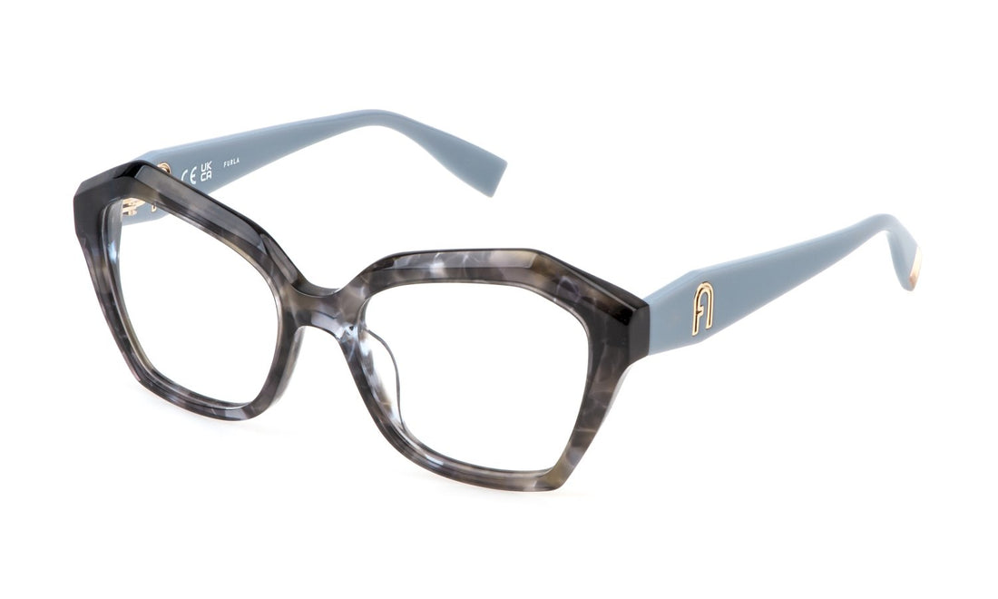 Translation missing: es.seo.product.type.gafas-graduadas furla vfu822 096n havana geometric femenino talla 53mm - Translation missing: es.seo.product.alt.imagen-principal