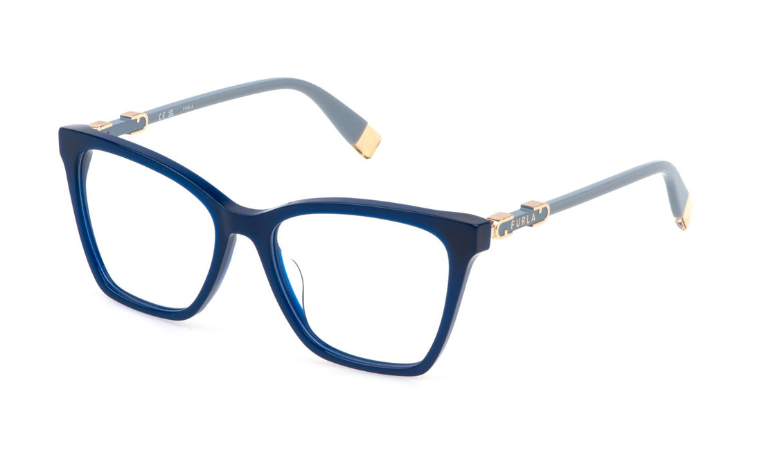 Translation missing: es.seo.product.type.gafas-graduadas furla vfu833 3gry azul square femenino talla 52mm - Translation missing: es.seo.product.alt.imagen-principal