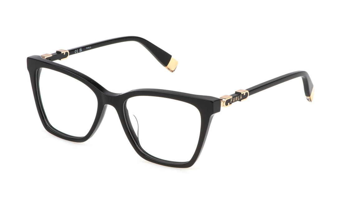 Translation missing: es.seo.product.type.gafas-graduadas furla vfu833 0700 negro square femenino talla 54mm - Translation missing: es.seo.product.alt.imagen-principal
