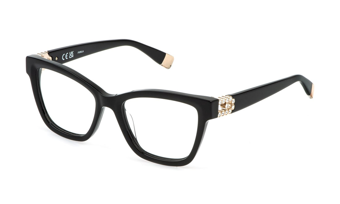 Translation missing: es.seo.product.type.gafas-graduadas furla vfu865s 700s negro square femenino talla 52mm - Translation missing: es.seo.product.alt.imagen-principal
