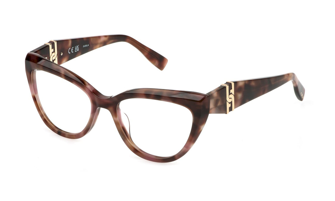 Translation missing: es.seo.product.type.gafas-graduadas furla vfu867 01gq havana butterfly femenino talla 54mm - Translation missing: es.seo.product.alt.imagen-principal