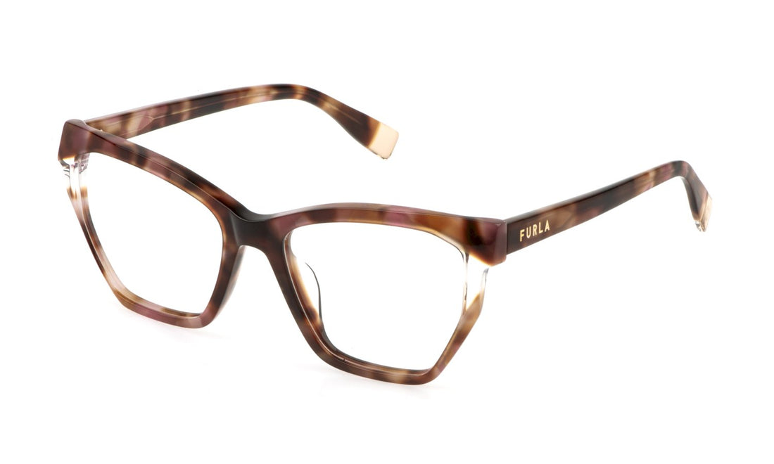 Translation missing: es.seo.product.type.gafas-graduadas furla vfu868v 01gq havana geometric femenino talla 53mm - Translation missing: es.seo.product.alt.imagen-principal