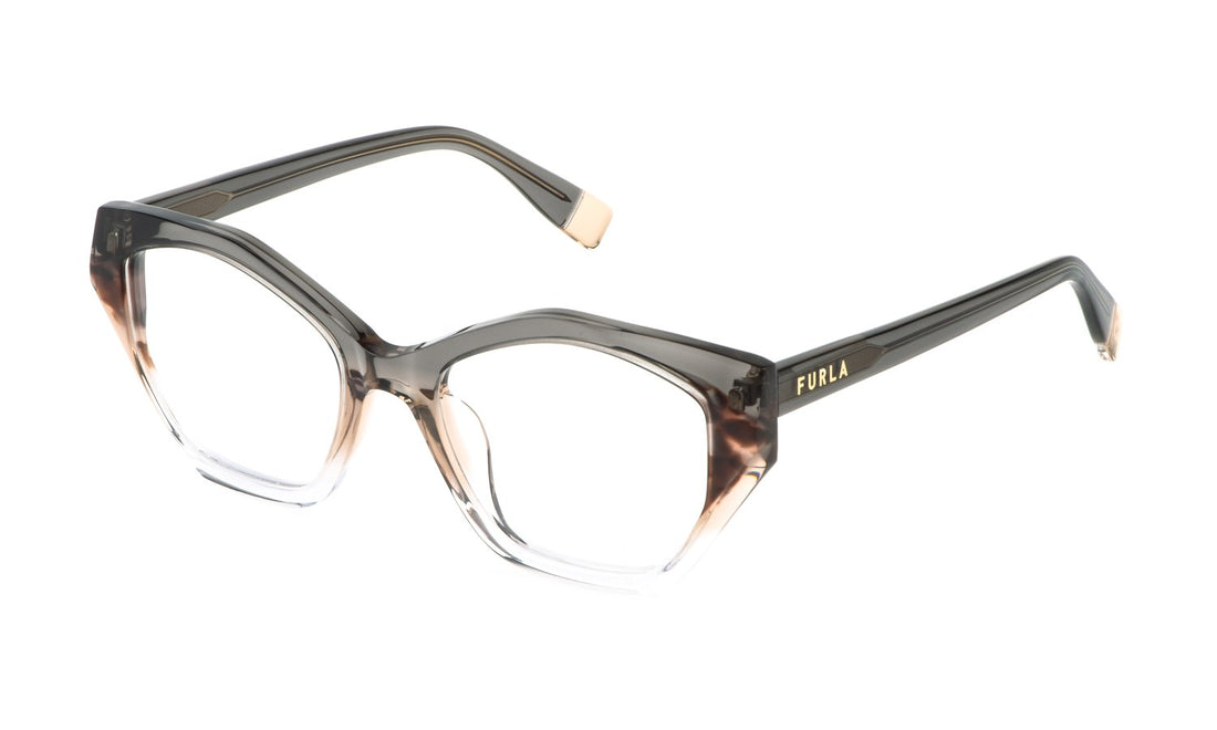 Translation missing: es.seo.product.type.gafas-graduadas furla vfu869v 0ag1 marron geometric femenino talla 52mm - Translation missing: es.seo.product.alt.imagen-principal