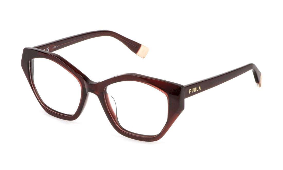 Translation missing: es.seo.product.type.gafas-graduadas furla vfu869 0848 burdeos geometric femenino talla 52mm - Translation missing: es.seo.product.alt.imagen-principal