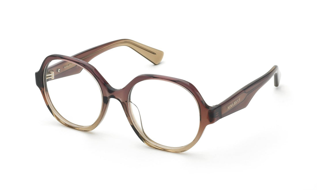 Translation missing: es.seo.product.type.gafas-graduadas nina ricci vnr426 06b1 marron round femenino talla 53mm - Translation missing: es.seo.product.alt.imagen-principal