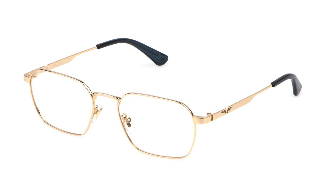 Translation missing: es.seo.product.type.gafas-graduadas police vplp10 0300 dorado square masculino talla 54mm - Translation missing: es.seo.product.alt.imagen-principal