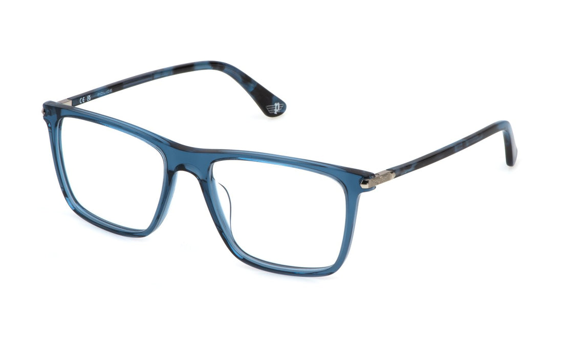 Translation missing: es.seo.product.type.gafas-graduadas police vplp12 0t31 azul square masculino talla 53mm - Translation missing: es.seo.product.alt.imagen-principal