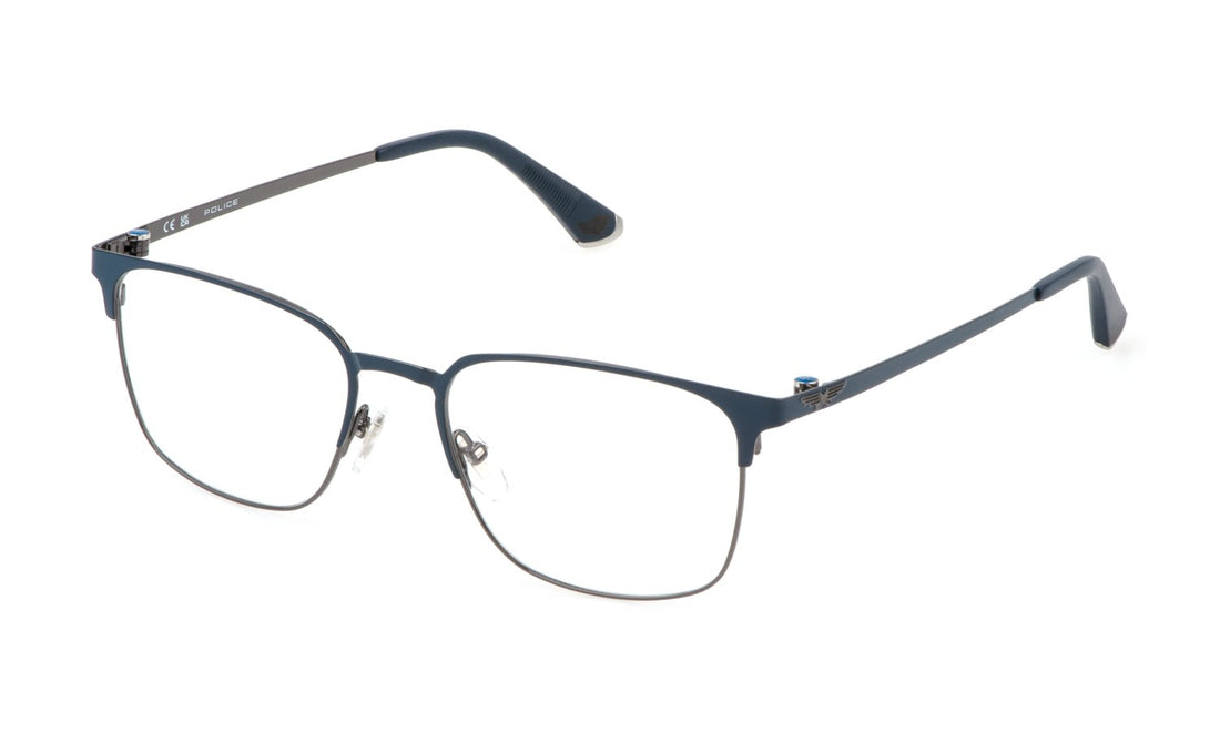 Translation missing: es.seo.product.type.gafas-graduadas police vplp14 0k53 plateado square masculino talla 52mm - Translation missing: es.seo.product.alt.imagen-principal