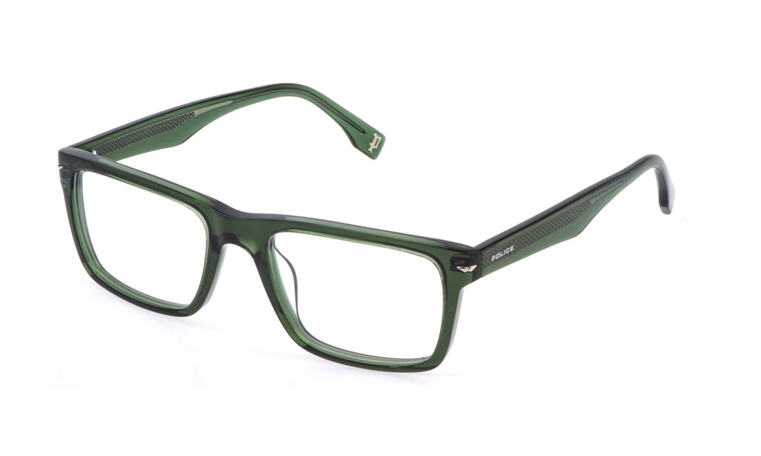 Translation missing: es.seo.product.type.gafas-graduadas police vplq64 0m26 verde square masculino talla 55mm - Translation missing: es.seo.product.alt.imagen-principal