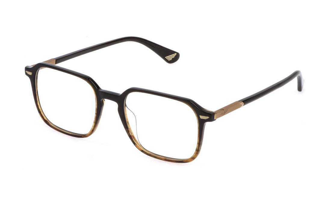 Translation missing: es.seo.product.type.gafas-graduadas police vplq69 06yh marron square masculino talla 51mm - Translation missing: es.seo.product.alt.imagen-principal