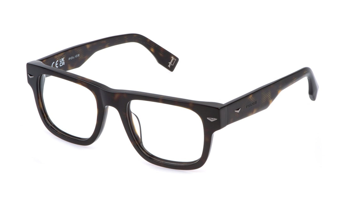Translation missing: es.seo.product.type.gafas-graduadas police vplq72 0722 havana square masculino talla 52mm - Translation missing: es.seo.product.alt.imagen-principal